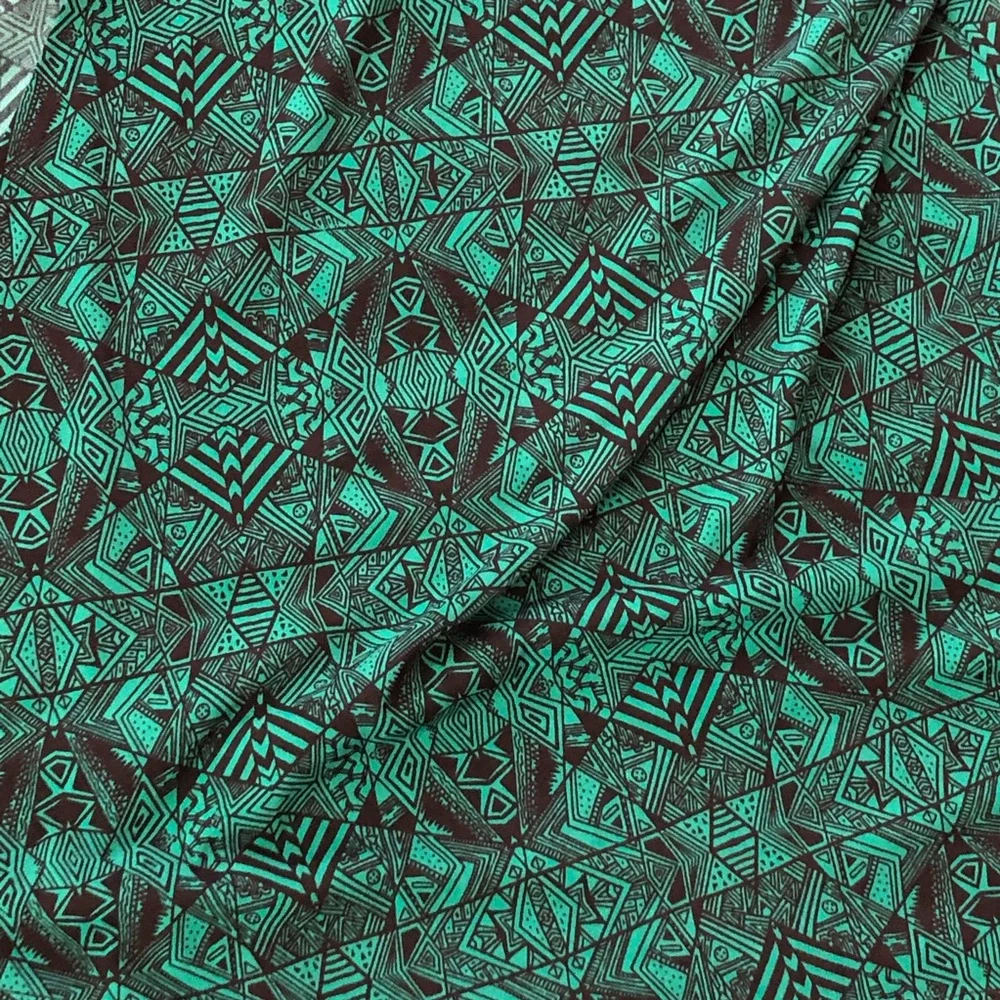 LuLaRoe Teal Patterned Cardigan - Picture 5 of 7